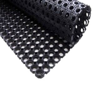 Non Slip Mini Hole Rubber Mat in Roll form for Slip resistance