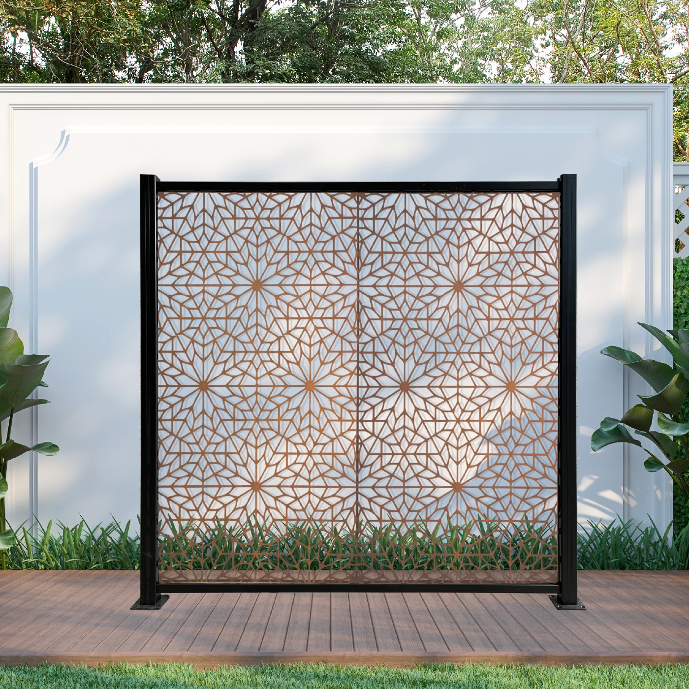 Patio Panel Laser Cut Decorative Metal Panels, Metal India | Ubuy