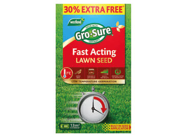Fast Acting Lawn Seed 10m² + 30% Free