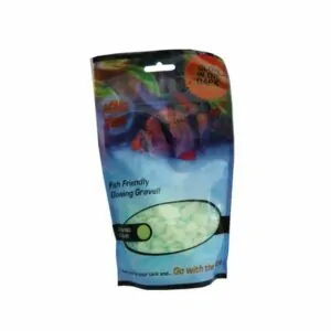 aqua glow gravel pebbles