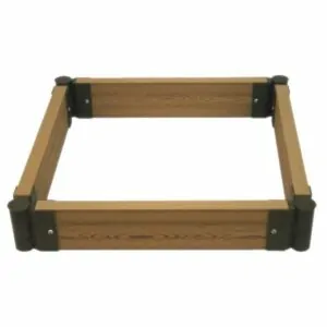 EasyBed DIY Composite Wood Stackable Planting Boxes | Light Oak