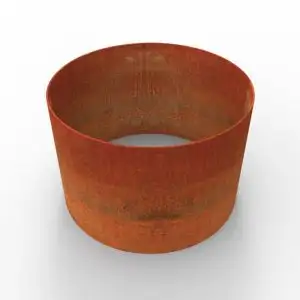 Henley Cylindrical Planter Bottomless - Mild Steel or Corten - Multiple Sizes